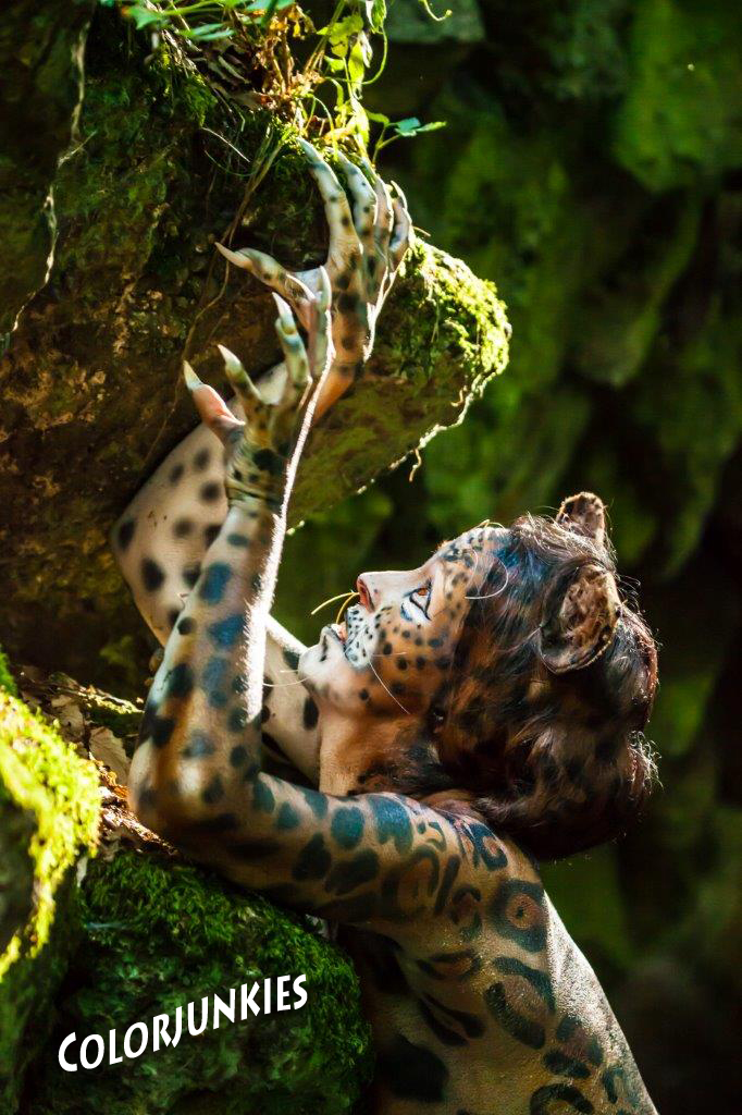 Bodypainting Leopard